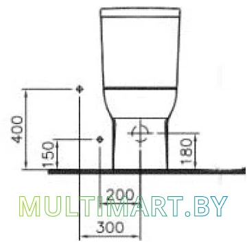 Унитаз Vitra S20 9800B003-7204 картинка 3
